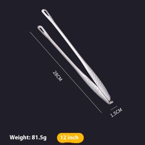 Kẹp BBQ bằng thép không gỉ hellobabyu để nướng thiết kế chống nhỏ giọt dụng cụ nhà bếp