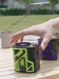 6000mAh Outdoor Portable Waist Fan Hanging Neck Fan Strong Wind with Outdoor Working Waist Clip Fan