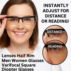 Smart Autofocus Glasses Blue Light Blocking Reading Glasses For Both Near And Far Vision