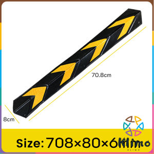 Klimo Rubber Corner Guard Reflectorized Corner Guard Parking For Edge Protector 80cm/100cm