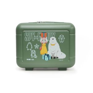 HQ LUGGAGE | SPY x FAMILY กระเป๋าเดินทางแบบถือ 14 นิ้ว PC 100%  ระบบล็อก 3 รหัส มาตรฐาน TSA รุ่น SF005