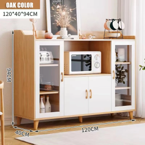 Wall-Mounted Side Cabinet For Home Kitchen Multifunctional Storage Side Cabinet Living Room Storage Cabinet Tea Cabinet