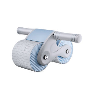 AB Roller Alat Fitness Automatic Rebound Roda Ganda ABS Roller Gym Roller AB Rebound Untuk Latihan Perut