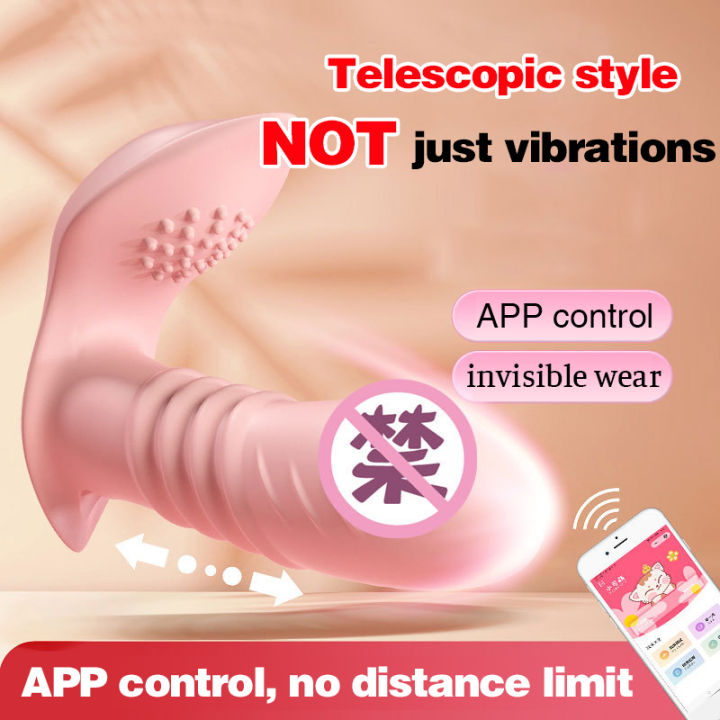 jesbenna sex toys APP control】Sex toy for Woman（Dildo heating，Telescopic not only vibrator，Waterproof，Wireless  Remote Control，USB Rechargeable）vibrating sextoy for women vibraror for  women