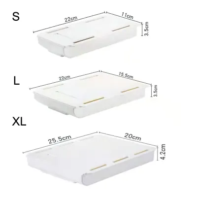 Ngăn kéo dán dưới bàn tiện lợi nhiều kích thước Có keo 3M - LAZYL
