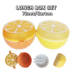 Kotak Bento Lunch Box Karakter/Kotak Makan Siang Anak Set BPA FREE Tempat Bekal Anti Tumpah