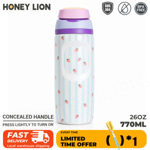 480ML 770ML Stainless Steel Water Tumbler Vacuum Flask Hot Cold Cup for Daily Drinking Work School and Travel- HoneyLion