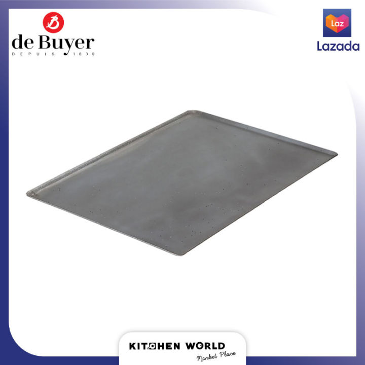 de Buyer 5363 Blue Steel Baking Tray 60x40 cm ถาดเหล็ก ถาดอบ