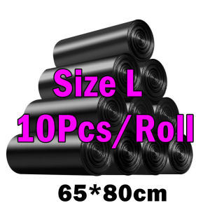 100pcs S/M/L/XL/XXL High Gravity Trash Bag Large Makapal 100 Pcs Black Thicken Kitchen Garbage Bag Car Rubbish Bags Rubbish Plastic Bag Waste Bags Garbage Trash Can Lining Heavy Duty Trash Bag With Drawstring Small Medium Large XL XXL Size 100pcs 50pcs垃圾袋