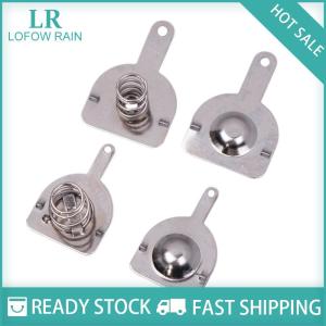 LF Wholesale✨Flash Sale ✨ 10PCS 16*16MM 18.5*16.5MM Spring Contact Sheet Battery Box Positive And Negative Single Bipolar 18650 Battery Sheet