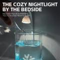 Mini Fish Tank Transparent Aquarium Bowl Small Desktop Decor Betta Night Light Landscape Ornament Akuarium Hiasan. 