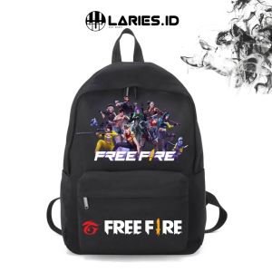 LARIES Tas Ransel Free Fire Anak Sekolah Sd Kantong Sekolah Kartun Tas ff viral kekinian murah awet premium