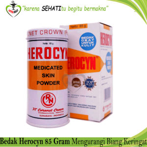 READY STOK HEROCYN 85GR BEDAK GATAL KULIT BIANG KERINGAT