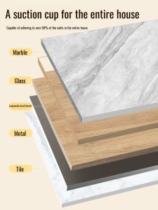 Nohole powerful suction cup hooks nonmarking