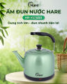 Ấm điện đun nước đế liền 5L, 1500W, inox sơn tĩnh điện Hare HR-KE1850 - Bảo hành 12 tháng. 
