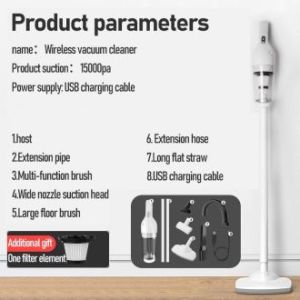 SG【READY STOCK】Ultra-Suction 12000Pa Cordless Dual-Mode Handheld/Stand Vacuum with Multi-Suction Head and USB Charging