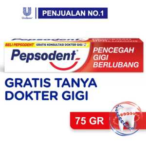 PEPSODENT Pasta Gigi Pencegah Gigi Berlubang AntiCavity Toothpaste BPOM
