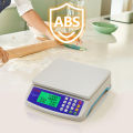 30kg/1g Large Digital Kitchen Scale LCD Display Commercial Food Scale Multi-Function Price Computing Scale for Meat Vegetables. 