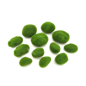 12Pcs Artificial Moss Stone Artificial Moss Fake Moss Decoration Mini Garden Decoration