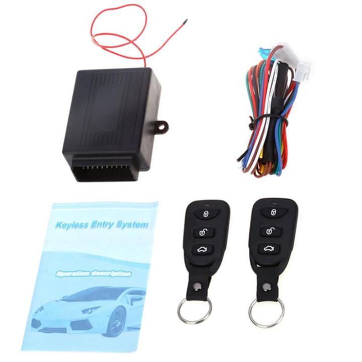Universal 433.92mhz Car Alarm Vehicle Remote Central Locking Kit Door
