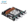 Diymore XYS350H 2.1 Channel 220WX2+350W 5.1 Bluetooth Power Amplifier Board Module High and Low Bass Subwoofer TPA3255 Power Amplifier Chip Supports Sinilink-APP DC18V-38V/10A. 