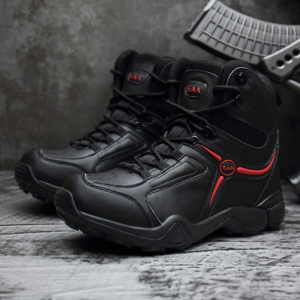 Sepatu Pria Safety Boots Gunung 5AA Cordura 6inc Outdor Turing Hiking Bikers Ujung Besi Sepatu Boot Safety Gunung