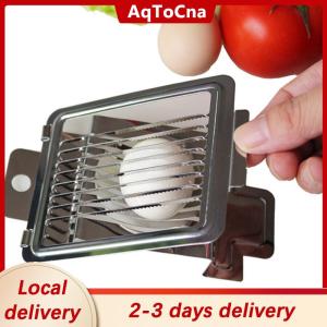 [COD] AqToCna Ship within 24 hours Egg Cutter Stainless Steel Egg Slicer Strawberry Slicer Cutter Tomato Slicer