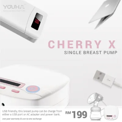YOUHA Cherry X Single Electric Breast Pump