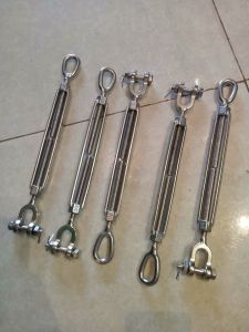 Tăng đơ inox 304 1 đầu tròn 1 đầu mani M10 (3/8) capthepsaigon