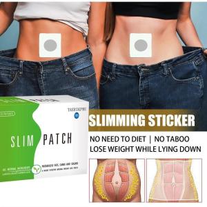 SLIM PATCH Membakar lemak perut buncit kuruskan buang badan dengan cepat double chin slimming Slim navel patch Detox 腹部脂肪燃烧贴剂 快速消脂除脂双下巴瘦身贴 腹脐减肥贴 排毒贴