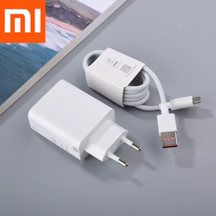 100%Original Xiaomi 5A 33W Type C Charger Fast Charger with Cable