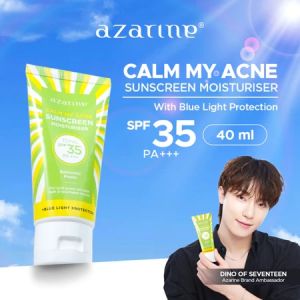 Azarine Sunscreen Hydrasoothe Gel SP 45 PA++ | Aqua Sun Shield Serum SP 50 PA++ | Tone Up Mineral Sunscreen Serum SPF50 PA++++ | Mist | Hydramax-C | Cicamide Barrier | Calm My Acne SPF35 PA+++