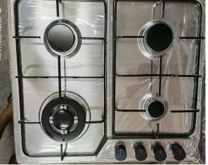 4 Burner Built-in Cooktop Stainless Steel Gas Stoves Natural Gas Hob Kitchen