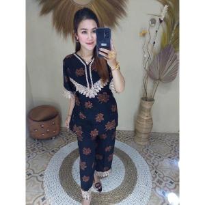 Setelan Set One Set Atasan Bawahan Tie Dye Tidi Kekinian / Setelan Wanita Terbaru Kekinian Set Cp Lengan Panjang Daster renda Daster Wanita Terbaru Sandiana Set / Daster Arabian