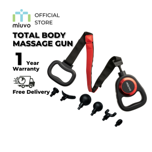 Total Body Massage Gun with Heat Function Belt Massage 7 pcs accessories