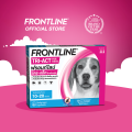[ใหม่ ขายดี]FRONTLINE TRI-ACT สำหรับสุนัข หยดตรงจุด หยุด ยุง เห็บ หมัด ฟรอนท์ไลน์ ไตร-แอ็ค. 
