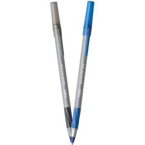 Bút bi cực êm nét đậm BIC Round Stic Grip Xtra Comfort Ballpoint Pen Cỡ ngòi 1.2mm 1 cây màu xanh dương đen đỏ xanh lá