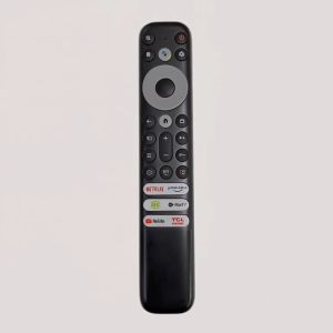 Replacement RC902V FMR4 Infrared Remote Controller Fit TCL 8K QLED Smart TV 50P725G Household Use
