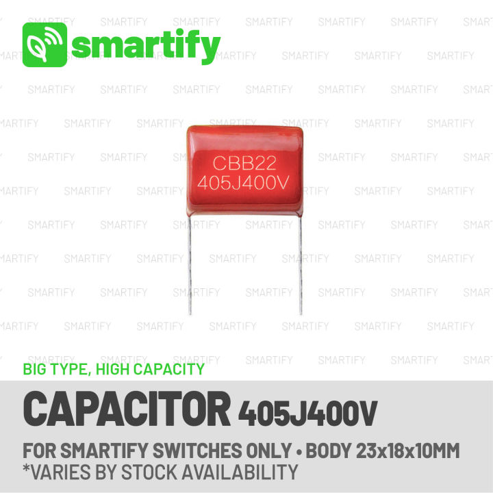 [SPARE PARTS] CAPACITOR Replacement for SMARTIFY SWITCHES ONLY (CBB22X ...