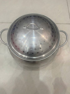 Nồi lẩu Nhôm Pha Gang Hình Bầu kiểu Thái Size 24cm