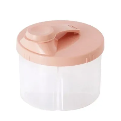 SKISOPGO 240Ml Baby Milk Powder Dispenser Portable 4Grids Baby Food Storage Box Snacks Milk Storage Container