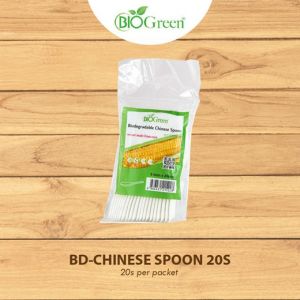 Biodegradable- disposable Cutlery- ForkKnifeChinese SpoonSpoon Stirrer (7 type)