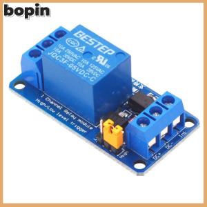 Bopin 3.3V 5V 12V 24V 1 Channel Relay Module High and low Level Trigger Relay Board