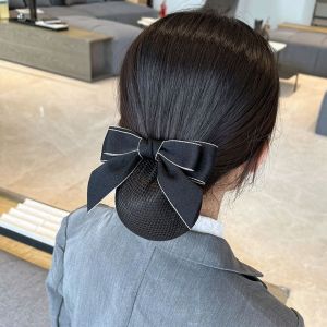 yocky โบว์ติดผม ที่รัดผมชุดไทย กิ๊บหนีบผม โบว์ไว้ทุกข์ หวานหวานแหววว วินเทจ ชุดคลุมศีรษะ สำหรับผู้หญิง โรงแรมในโรงแรม คลิปหนีบผม คลิปสปริงโบว์ สายผูกผมสไตล์เกาหลี คลิปหางม้า ตาข่ายคลุมผม