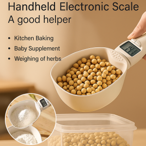 Electronic Scale Spoon Weighing Accurate Measuring Kitchen Scale With Lcd Display Kitchen Baking Electronic Scale Measuring Spoon