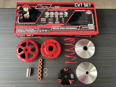 MUTARRU RACING CVT PULLEY SET M3 MIO CLICK NMAX AEROX BEAT FI PCX BURGMAN GEAR GIORNO GY6.