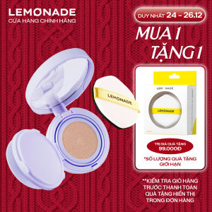 Phấn Nước Mỏng Nhẹ Kiềm Dầu Thuần Chay Chống Nắng Lemonade SuperMatte No Makeup Cushion 15g