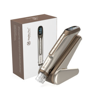 2025 Brand New Arrival Hydra.Pen H6 With Hydra Needling Stamp With Blue Red Light Serum Applicator For Beauty and Care MicroNeedling Pen