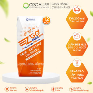 ZGO DRINK META 200 - Đốt cháy calo kiểm soát cân nặng - Combo 3 - 30 Hộp x 250ml