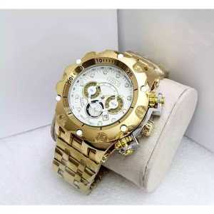 Promo Murah Jam Tangan Pria Elegan Crono Aktif Full Stainless Steel Jam Terbaru & Terlaris Free Box